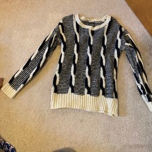 Cable knit sweater